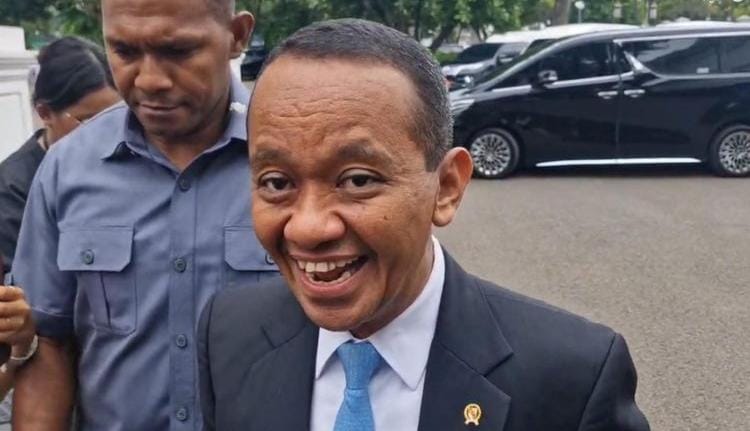 Menteri ESDM Bahlil Lahadalia.(Foto : Kompas/Adhyasta Dirgantara)