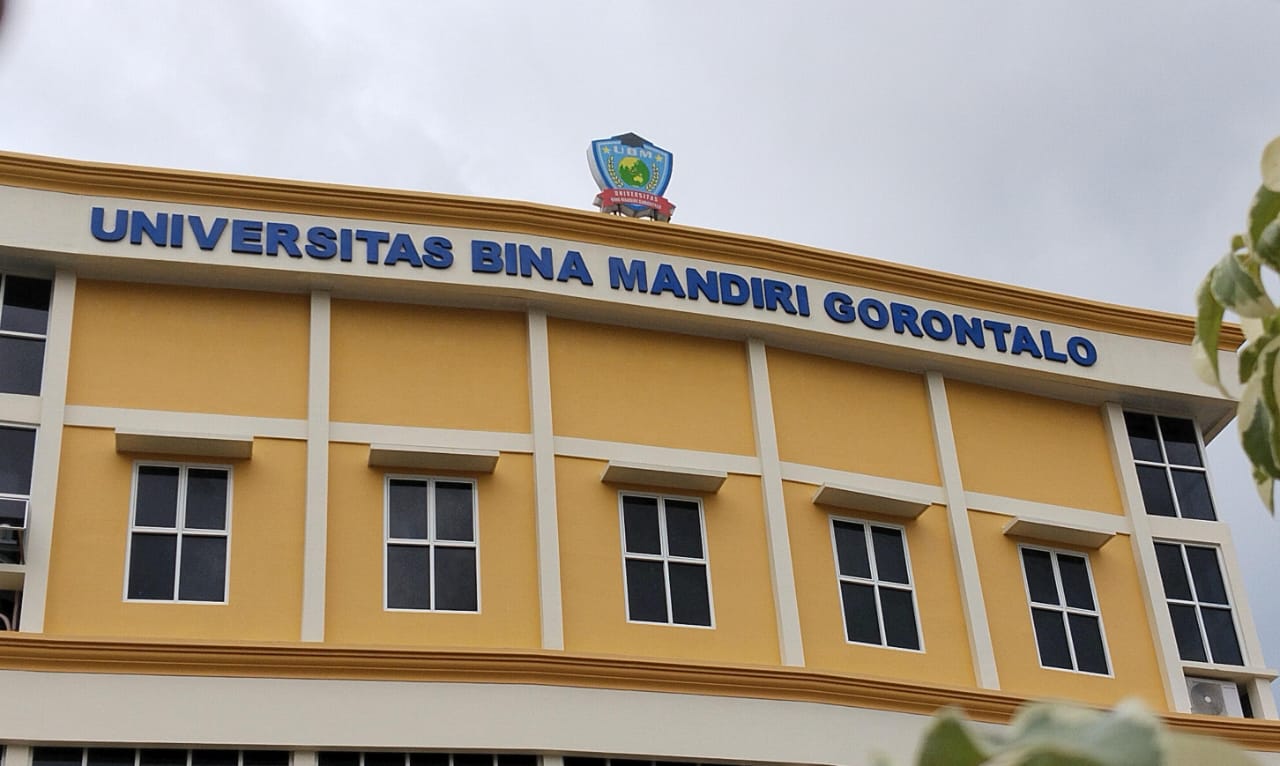 Gedung Universitas Bina Mandiri (UBM) Gorontalo. (Foto : Penagar.id/ Sucipto Mokodompis)
