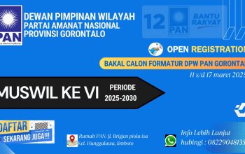 Muswil PAN Gorontalo 2025, Kader Diundang Mendaftar
