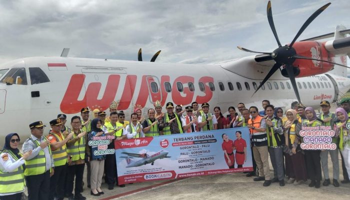 Penerbangan Gorontalo-Manado Kembali Dibuka, Deprov Apresiasi Wings Air