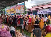 Suasana pelaksanaan pasar murah yang digelar oleh Pemerintah Provinsi Gorontalo. (Foto : Dok. Kominfotik