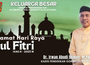 Kadis Pendidikan Gorontalo Utara Sampaikan Ucapan Selamat Idul Fitri 1446 H