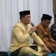 Pj Sekda Bone Bolango, Amir Hamzah Hadju saat memberikan sambutan pada prosesi adat Tonggeyamo untuk menentukan awal 1 Ramadan 1446 Hijriyah di Rumah Dinas Bandayo Bupati, Jumat (28/2/2025). (Foto : Dok. Diskominfo).