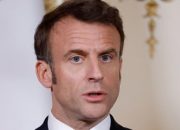 Presiden Prancis Emmanuel Macron. (Foto : AFP/Ludovic Marin)
