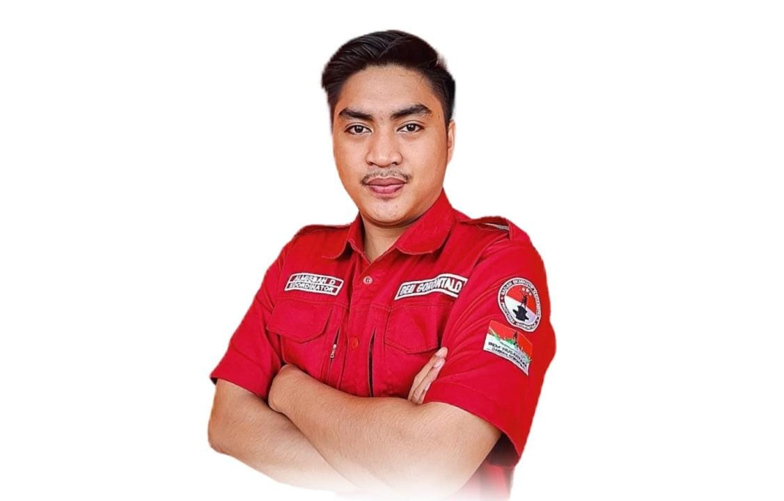 Koordinator BEM Provinsi Gorontalo, Almisbah Ali Dodego/Penagar.id 