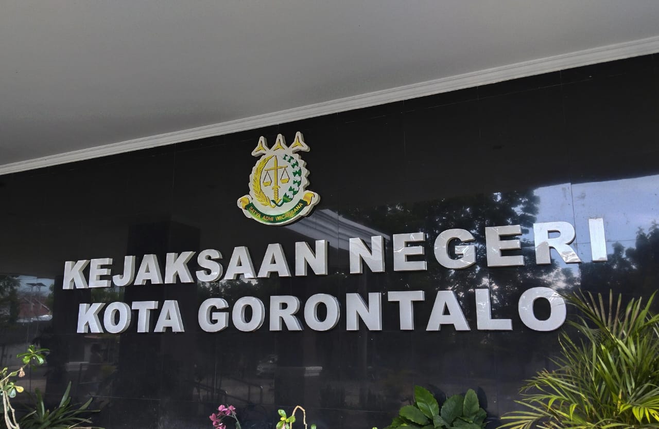 Gedung Kejaksaan Negeri Kota Gorontalo. (Foto : Penagar.id)