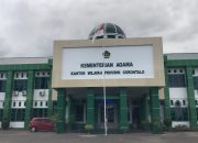 Gedung Kementerian Agama (Kemenag) Provinsi Gorontalo. (Foto : Penagar.id)