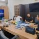 Komisi IV DPRD Provinsi Gorontalo saat menemui Sekjen PSSI, Yunus Nusi, di Jakarta. (Foto: Dok. Ist)
