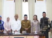Reses DPRD Provinsi Gorontalo Dapil Bone Bolango saat bertemu dengan Bupati. (Dok. Humas Deprov)