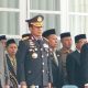 Ketua DPRD Provinsi Gorontalo bersama Forkopimda saat mengikuti upacara peringatan hari lahir pancasila 1 juni 2025. (Fhoto: Humas DPRD)