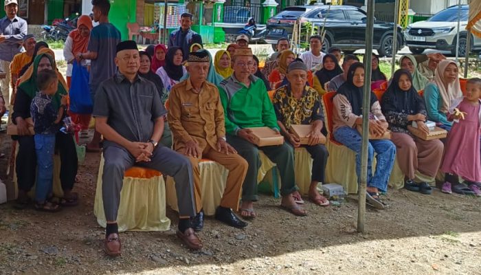 Reses, Hamzah Idrus Komit Dukung Petani dan Warga Kurang Mampu di Longalo