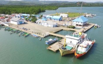 Pelabuhan Perikanan Nusantara (PPN) Kwandang, Gorontalo Utara.(Foto : Dok. Ist.)