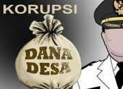 Ilustrasi korupsi Dana Desa. (Foto : Ist.)