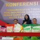 Direktur Tindak Pidana Ekonomi Khusus (Dirtipideksus) sekaligus Kepala Satgas Pangan Polri, Brigjen Pol Helfi Assegaf saat konferensi pers di Gedung Bareskrim Polri, Kamis (24/7/2025).(Foto : Kompas/Shela Octavia)