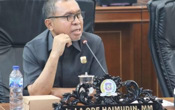 Wakil Ketua DPRD Provinsi Gorontalo, La Ode Haimudin. (Foto : Dok. Ist.)