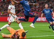 Milan kalah dari Arsenal dalam laga pramusim. (Foto: AFP/ROSLAN RAHMAN)