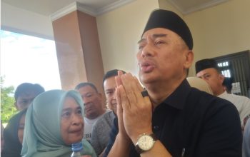 Hamim Pou Ucap Syukur usai dirinya diVonis bebas, Rabu (23/7/2025).(Foto: Ulanda.id)