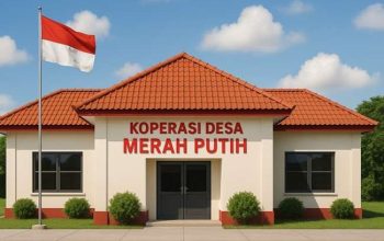 Ilustrasi Kantor Koperasi Desa/Kelurahan Merah Putih.(Foto: Bungko.id)