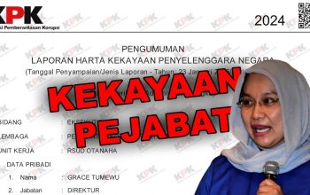 LHKPN Direktur Rumah Sakit Umum Daerah (RSUD) Otanaha Kota Gorontalo, dr. Grace Tumewu./Penagar.id