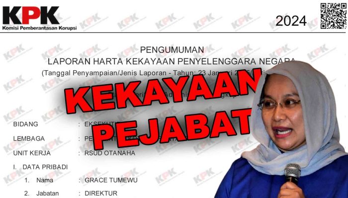 Anomali Aset Direktur RSUD Otanaha: Harta Hampir Rp 2 M, Tapi Tak Punya Mobil