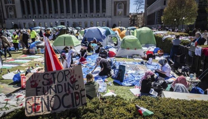 Demo Bela Palestina, 80 Mahasiswa Columbia Kena Sanksi