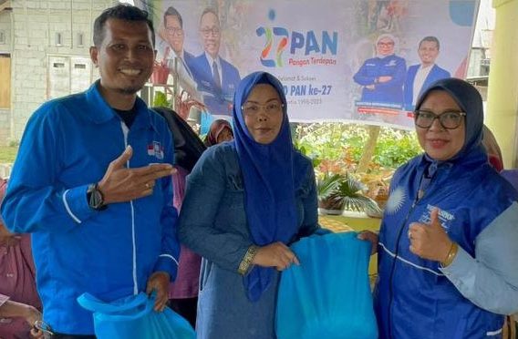 PAN Gorontalo Bagikan 2.700 Paket Pangan di Bone Bolango, Peringati HUT ke-27. (Foto : Dok. Ist.)