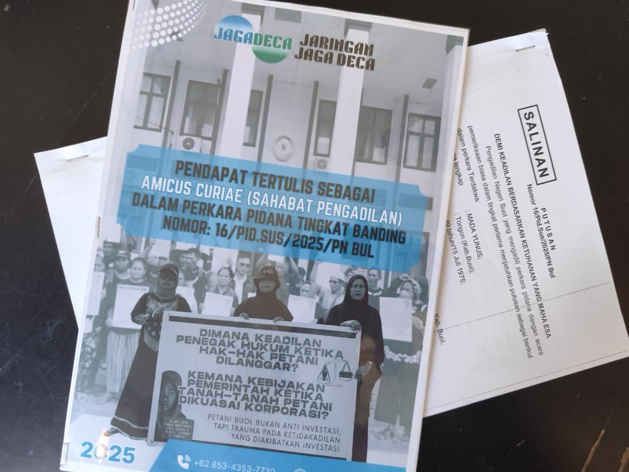 JAGA DECA Ajukan Amicus Curiae.(Dok. JAGA DECA)