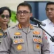 Kabag Penum Divisi Humas Polri Kombes Erdi Adrimulan Chaniago di Bareskrim Polri, Jakarta, Rabu (20/8/2025). (Foto : Suara/Alfian Winanto]