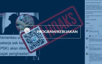 Muncul Hoaks Pajak untuk Pekerja Seks.(Komdigi)