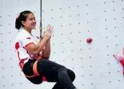 Pemanjat nomor speed putri Indonesia, Desak Made Rita Kusuma Dewi.(Foto : Dok. konibadung)