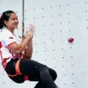 Pemanjat nomor speed putri Indonesia, Desak Made Rita Kusuma Dewi.(Foto : Dok. konibadung)
