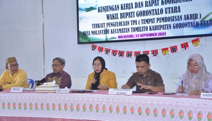 Wabup Gorut Tindaklanjuti Keluhan Warga Soal TPA Molantadu
