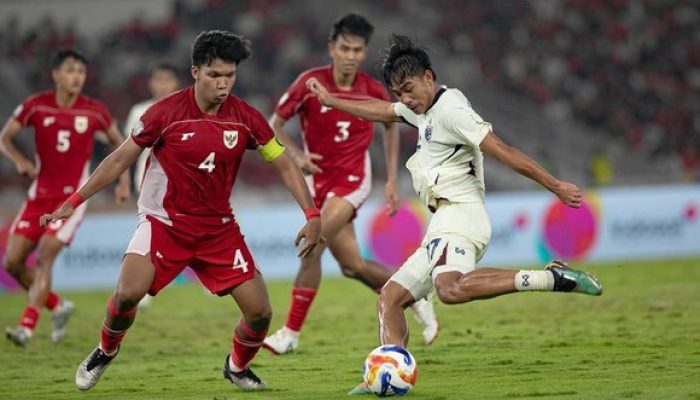 Piala Asia U-23 2026 : Laos Tahan Imbang Indonesia, Korsel Pimpin Grup J