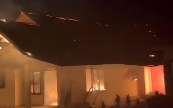 Kebakaran Hanguskan Rumah Lansia 65 Tahun di Isimu.(Foto : Dok.Ist.)