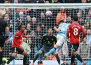 Laga Manchester vs Manchester United di Etihad Stadium, Minggu (14/9/2025). (Foto : REUTERS/Phil Noble)