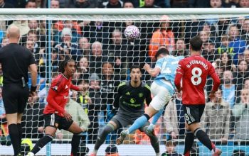 Laga Manchester vs Manchester United di Etihad Stadium, Minggu (14/9/2025). (Foto : REUTERS/Phil Noble)