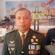 Kasrem 133/NW Kolonel Inf Parsaoran Sirait saat diwawancarai awak media usai upacara peringatan HUT ke-80 TNI di Lapangan Mayonif 713/NW, Desa Tinelo, Kecamatan Telaga Biru, Kabupaten Gorontalo, Minggu (5/10/2025)./Penagar.id