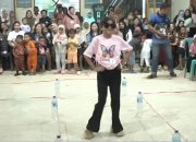 Keceriaan anak-anak Desa Tonala warnai kegiatan TMMD Ke-126.(Foto : Dok. TNI)