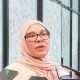 Anggota DPRD Provinsi Gorontalo, Kristina M. Udoki saat diwawancarai awak media.(Foto : Penagar.id)