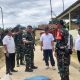 Tim Wasev Mabesad saat meninjau pelaksanaan program TMMD ke-126 di Desa Tonala, Kecamatan Telaga Biru, Kabupaten Gorontalo, Rabu (29/10/2025). (Foto : Dok. TNI)