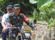 Kunjungan Tim Wasev Mabesad Jadi Motivasi Bagi Satgas TMMD di Gorontalo.(Foto : Dok. TNI)