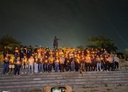 Lilin dan Doa Selimuti Duka Pecinta Alam Gorontalo di Malam Ketujuh Almarhum Muhamad Jeksen