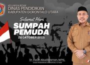 Kadisdik Gorut Ajak Generasi Muda Maknai Sumpah Pemuda Momentum Membangun Pendidikan Berkarakter