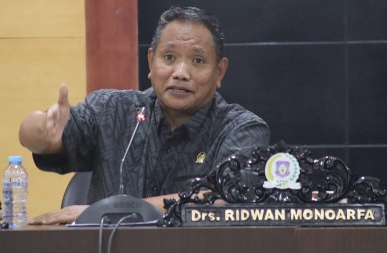 Wakil Ketua DPRD Provinsi Gorontalo, Ridwan Monoarfa.(Foto : Dok. Ist.)