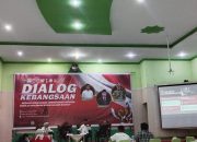 Suasana diskusi publik bertema  Merawat Persatuan, Memperkokoh Keragaman, dan Menolak Intoleransi di Bumi Serambi Madinah” yang digelar oleh Cipayung Plus Gorontalo di Gedung Asrama Haji Gorontalo pada Selasa (21/10/2025).(Foto : Penagar.id/Sucipto Mokodompis)