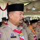Ketua DPRD Provinsi Gorontalo, Idrus M.T. Mopili saat menghadiri pembukaan Peran Saka yang digelar di Bumi Perkemahan Bongohulawa, Kecamatan Limboto, Kabupaten Gorontalo, Senin (3/11/2025). (Foto : Dok. HUMAS DPRD)