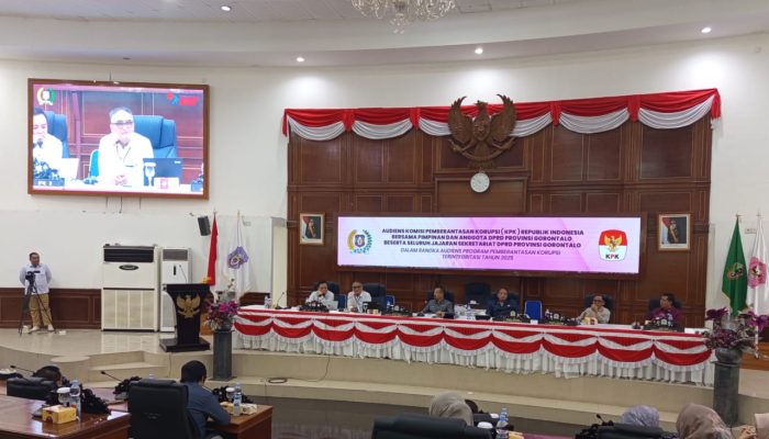 Audiensi DPRD dan KPK Bahas Sinergi Antarlembaga Cegah Korupsi di Provinsi Gorontalo