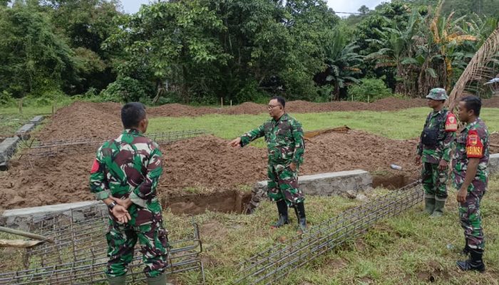 Kasilog Korem 133/NW Tinjau Progres Koperasi Merah Putih, Pastikan Material Sesuai Standar