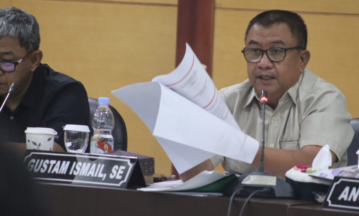 Anggota Komisi IV DPRD Provinsi Gorontalo dari Fraksi PKS, Gustam Ismail. (Foto : Dok. Humas)