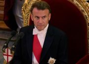 Presiden Prancis Emmanuel Macron. (Foto ; REUTERS/LUDOVIC MARIN)